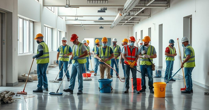 Como escolher o melhor serviço de limpeza pós obra para seu projeto