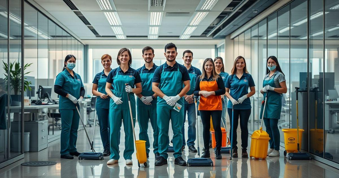 Como escolher uma empresa terceirizada de limpeza de escritório ideal