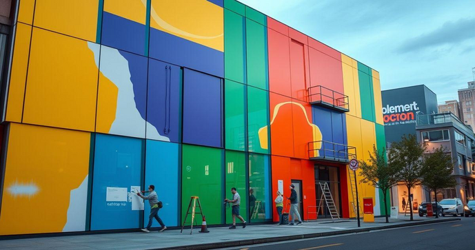 Empresa de pintura de fachada transforma a estética do seu imóvel com qualidade e durabilidade