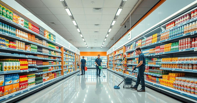 Limpeza de Supermercado: Dicas Eficazes para Manter a Higiene