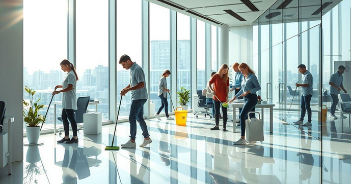 Limpeza e Sanitização Essenciais para Ambientes Saudáveis