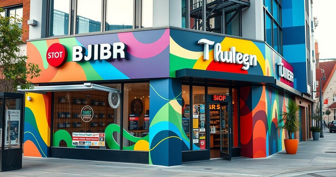 Pintura de fachada comercial transforma a imagem do seu negócio e atrai mais clientes