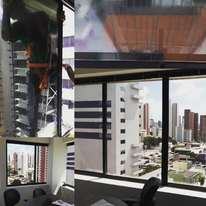 Empresa de limpeza de fachada de predio