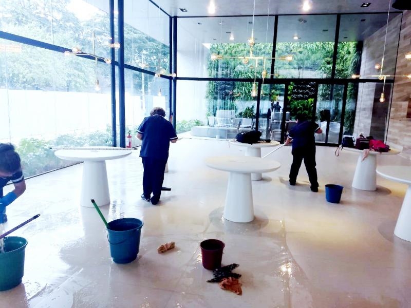 Limpeza pos obra terceirizada
