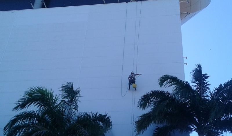 Pintura de fachada predial