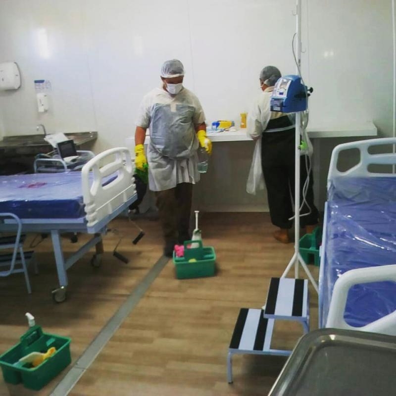 Serviços de desinfecção