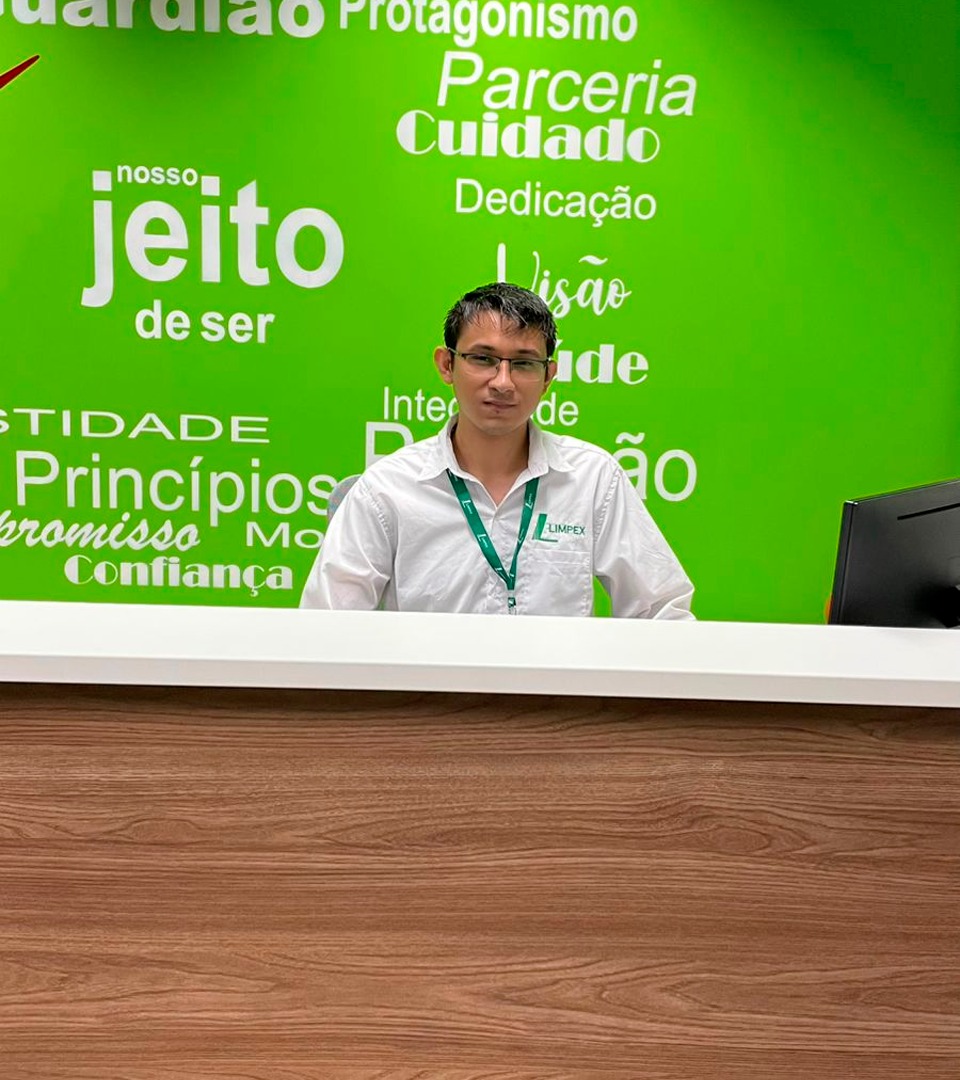 Recepção organizada para acolher e orientar.